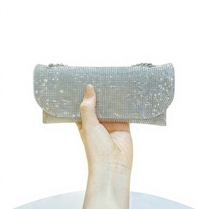 New Cross-border Chain Mobile Phone <b>Bag</b> <b>Small</b> Change Single Shoulder Crossover Clutch Dinner Unisex No Tanjing - Product Image 1