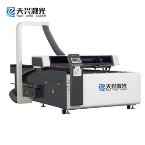 Volledig automatische borduur- en brandmachine met CO2-lasergraveerfunctie voor leer, hout, steen, kristal, MDF, rubber, laag geluidsniveau - Product Image 1