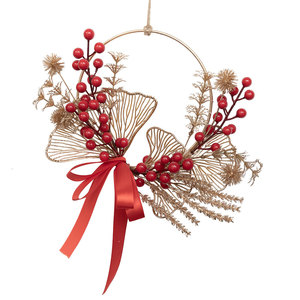 CallaFloral Decoración de Pared con Frutas de la Fortuna Artificiales, Rojo Dorado, Decoración para el Hogar de Año Nuevo CF01086 - Product Image 5