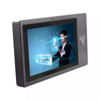 Montado en la pared 2MP / 5MP Webcam Android Tablet 15 pulgadas Panel Pc con lector de tarjetas RFID / NFC