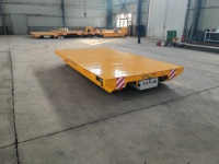 Nouvelle plateforme de transfert à moteur à batterie avec roues en acier de 5 tonnes, rail de remorquage, chariot de transport pour usine de fabrication