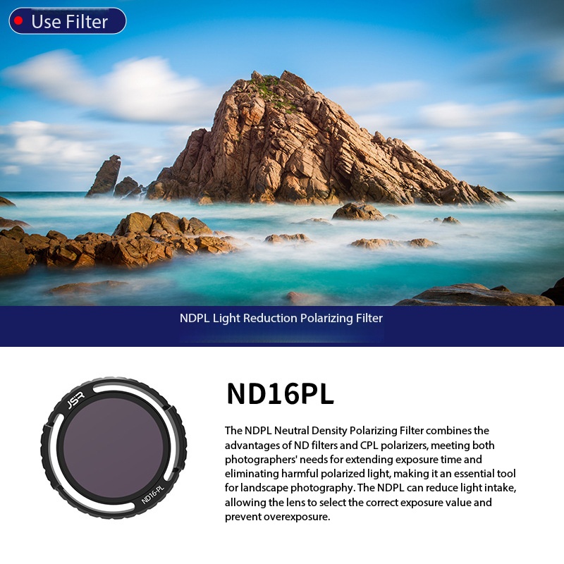 ND16PL Polarized Filter