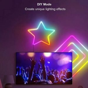 Luces de Neón RGBIC, Tiras de Luces LED con Sincronización Musical, Iluminación DIY - Product Image 6