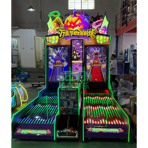 Machine d'arcade de <span class=keywords><strong>bowling</strong></span> à récompenses pour 2 joueurs, à fort potentiel de revenus, pour Halloween, <span class=keywords><strong>jeu</strong></span> commercial à monnayeur pour les exploitants de parcs d'attractions - Product Image 5