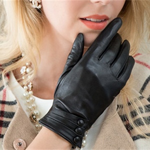 <strong>Ladies</strong> <strong>Gloves</strong> Green <strong>Gloves</strong> Green Elegance Beautiful Classic Women <strong>Gloves</strong> <strong>Leather</strong> - Product Image 1