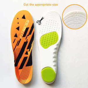 Plantillas Deportivas Suaves y Transpirables al por Mayor, Plantillas de PU con Amortiguación, Plantillas para Zapatos Deportivos, Plantillas Absorbentes de Impactos - Product Image 4