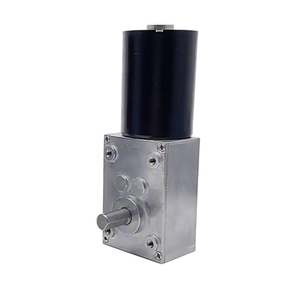 Samsr <b>Worm</b> Gear Motor High Torque Low Rpm 12V24V Forward and Reverse Adjustable Speed 1.5RPM~440RPM Brushed - Product Image 4