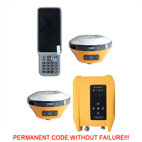 Hi Target V200 Gnss Rtk Base and Rover, harga murah Gps Rtk 1408 saluran survei instrumen Gnss Receiver Rtk dengan kode permanen