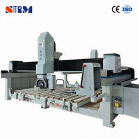Raintech CNC 5 Ejes+ Router, Máquina de Corte de Mármol, Sierra de Puente para Azulejos de Cuarzo y Piedra, para Granito