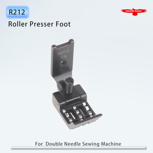 Prensatelas de Rodillo R212 para Máquina de <span class=keywords><strong>Coser</strong></span> Industrial de Doble Aguja <span class=keywords><strong>SINGER</strong></span> 212W JUKI LH-515 1152 3128 BROTHER LT2-B842 B845 - Product Image 2
