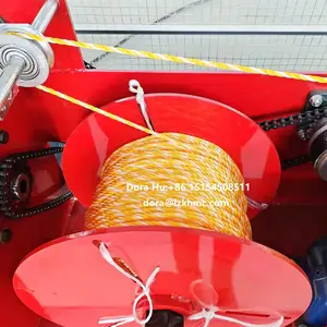 Plastic Twisted Rope Making Machine M33 M44 Climbing Wall Saftey Twisting Plastic Rope Making Machine For Sale