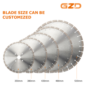 Machine à découper le béton diamantée de 24 pouces, à essence ou à moteur diesel, à poussée manuelle, de la marque GZD Road Machinery - Product Image 6