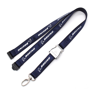 Tùy chỉnh <span class=keywords><strong>Polyester</strong></span> thăng hoa in ấn Boeing dây buộc Chất lượng cao hàng không dây buộc - Product Image 2