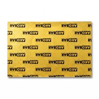 Tapis insonorisant en butyl doré en gros, feuille d'amortissement en aluminium de 80 mil, taille personnalisée OEM de 2 mm pour vibrations audio de voiture