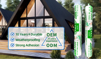 Mastic silicone transparent Adhésif imperméable transparent NP Mastic silicone à séchage rapide Mastic silicone béton
