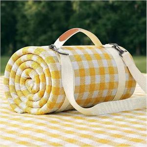 Outdoor Camping Mat Thickened Picnic Blanket Extra Large Multi-Person Crawling <b>Pad</b> Printed Single-Sided Fleece Foldable All - Product Image 1