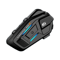 Nouveau casque de moto Vemetone V10S V10X V10XR avec unité JBL pour casque audio, caractéristiques imperméables, matériau ABS, garantie 1 an
