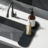 Meilleures ventes Produits tendance dans la salle de bains Meilleures ventes Plateau de toilette pour savon d'évier Plateau de service en silicone