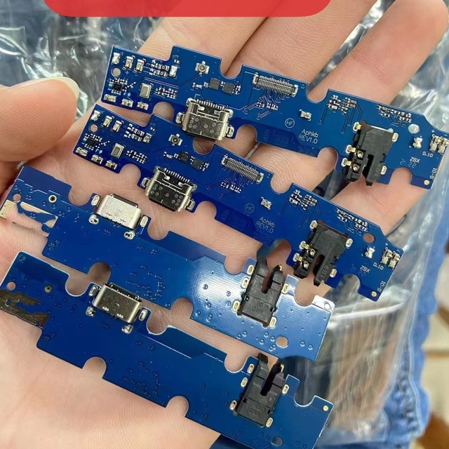 For Samsung Galaxy Tab A7 Lite SM-T225 SM-T220 Charging Port Board Tablet PC Flex Cables Replacement Parts USB Board Charger