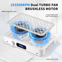 SNRQI Aspirateur de poussière d'ongles professionnel à prix réduit, filtre purificateur d'air pour table de manucure de salon, équipement de manucure en gros