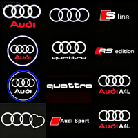Projecteur de logo LED d'origine Audi pour portière, éclairage de courtoisie, anneaux lumineux de bienvenue pour A3 A4 A5 A6 A7 A8 Q3 Q5 Q7 8YG947415