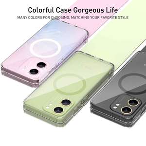 המפעל הסיטונאי גבוה נגד הלם שקוף פגז צבעוני ברור טיפת טלפון נייד עמיד עבור oppo a5x - Product Image 5