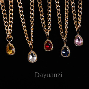 Collar ajustable para mascotas, colgante de diamante de cristal de Metal, Collar de cintas sólidas para gato, Princesa, fiesta de cumpleaños, mascota de calidad - Product Image 4