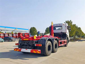 Camion benne à bras élévateur Dongfeng 6x4 de 18m³, 20m³, 22m³ pour conteneurs à benne basculante, diesel, neuf, manuel - Product Image 4