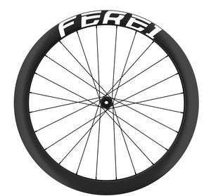 Juego de Ruedas Leave Them H Series-Aerodynamic 700c, Altura del Cuadro de 50 mm, Eje de Carbono T700, Sistema de Bloqueo de 60T, Freno de Disco, Neumático Tubeless - Product Image 1