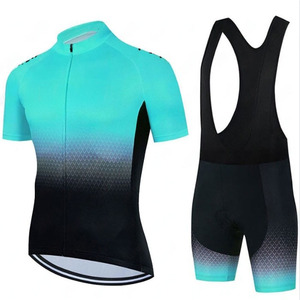Conjunto de Jersey y pantalones cortos de ciclismo para hombre de alta calidad, diseño de ciclistas de bicicleta <span class=keywords><strong>Biken</strong></span>, uniforme de ciclismo transpirable de secado rápido - Product Image 3