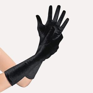 Gants longs de soirée en velours élé<span class=keywords><strong>gant</strong></span> MIO pour femmes et filles pour un usage quotidien ou nuptial pour les banquets et les fêtes d'opéras - Product Image 4