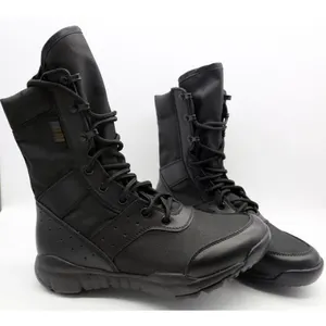 Tough Terrain Split-Grain Leather Outdoor Boots for Men