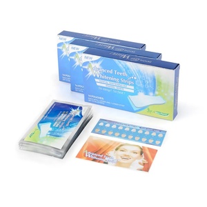 Gel Blanqueador Dental Personalizado Travel Advanced White 6% HP Sin Peróxido PAP, Tiras Blanqueadoras con Sabor a Menta Fresca, 14 Sobres - Product Image 1