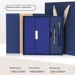 Custom A5 Tri-Fold Notebook <b>Gift</b> Set - High-End Design for Office & Students | Logo Customizable - Product Image 3