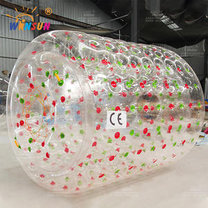 Winsun Haute qualité PVC gonflable <span class=keywords><strong>eau</strong></span> courante marche marche bulle <span class=keywords><strong>rouleau</strong></span> balle balle ballon d'<span class=keywords><strong>eau</strong></span> jeu herbe <span class=keywords><strong>rouleau</strong></span> d'air - Product Image 6