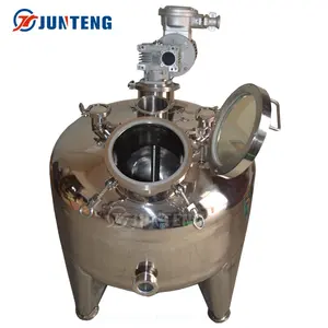 Best price 100-500L Stainless Steel High Pressure Chemical Hydrogenation Reactor With Coil Heating
