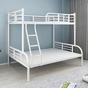 Litera con cápsula de acero resistente para hotel, cama de doble piso con escalera para jóvenes - Product Image 5