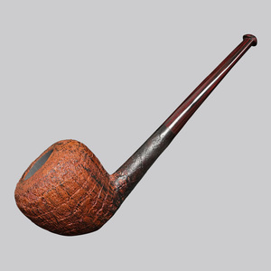 Muxiang Handmade Briarwood Pipe Free Type V Shape Tobacco Pipe For Men - Product Image 4