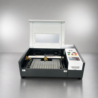 Machine à fabriquer des tampons en caoutchouc 2,3 mm format A4, mini machine laser CO2 4040 50W, refroidie par eau, pour pierre, bois, acrylique, usage domestique