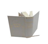 Bible anglaise et éthiopienne à grands caractères KJV, couverture rigide en cuir véritable, papier artistique, plastification