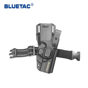 Bluetac High Quality Kydex Duty Gun Holster Level III Retention Index Finger Release Fast Mounting/Dis Mounting Gun Holster