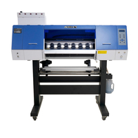 Impresora DTF Audley de 60 cm I3200 para prendas de vestir, máquina popular para pequeños negocios en casa, horno para agitar polvo, capaz de imprimir en dimensiones A3, A4 y A1