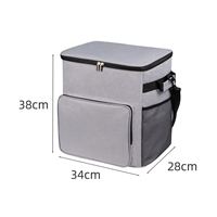 Sac isotherme de pique-nique et de camping en tissu Oxford imperméable grande capacité, compatible voiture, pour l'extérieur - Vente en gros