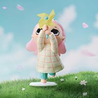 Figurine d'action en PVC mignonne de la série Popmart Nyota Growing Your Way, authentique et officielle, boîte mystère, lot de 12 boîtes, jouets tendance, dessin animé