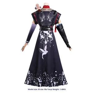 Costume de boxe <span class=keywords><strong>invincible</strong></span> 'Dream Jianghu' pour cosplay féminin, leader de guilde <span class=keywords><strong>l</strong></span>égendaire, 100% coton, découpe automatisée - Product Image 3
