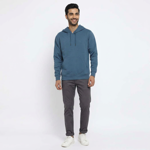 Pull-over en molleton 100 % coton 500 g/m² de qualité supérieure, coupe classique, avec logo personnalisé, respirant, séchage rapide, gaufrage 3D - Product Image 1