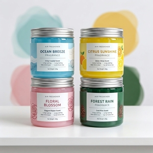 Çok Satan Orijinal 180G Yağ Desenli Şeftali Çiçeği Kokulu Stoklu Çok Amaçlı Araba Ev Aromaterapi Katı Oda Kokulandırıcısı - Product Image 1
