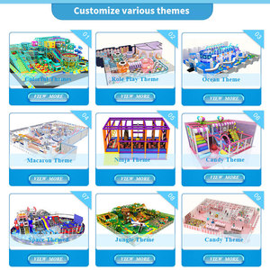 Jungle <span class=keywords><strong>arbre</strong></span> <span class=keywords><strong>maison</strong></span> Ninja éléments Sport toboggan jeux de jeux pour enfants intérieur aire de jeux Center décor - Product Image 5
