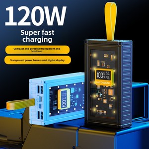 พาวเวอร์แบงค์แบบชาร์จเร็ว120W 50000mAh เครื่องใช้ไฟฟ้าที่กำลังมาแรง - Product Image 4