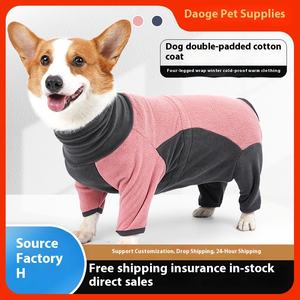 Chaqueta de invierno para perros, <span class=keywords><strong>ropa</strong></span> cálida de lana para mascotas, Mono para perros, monos para mascotas, disfraces, <span class=keywords><strong>ropa</strong></span> para perros medianos y grandes, <span class=keywords><strong>Doberman</strong></span> Pinscher - Product Image 3